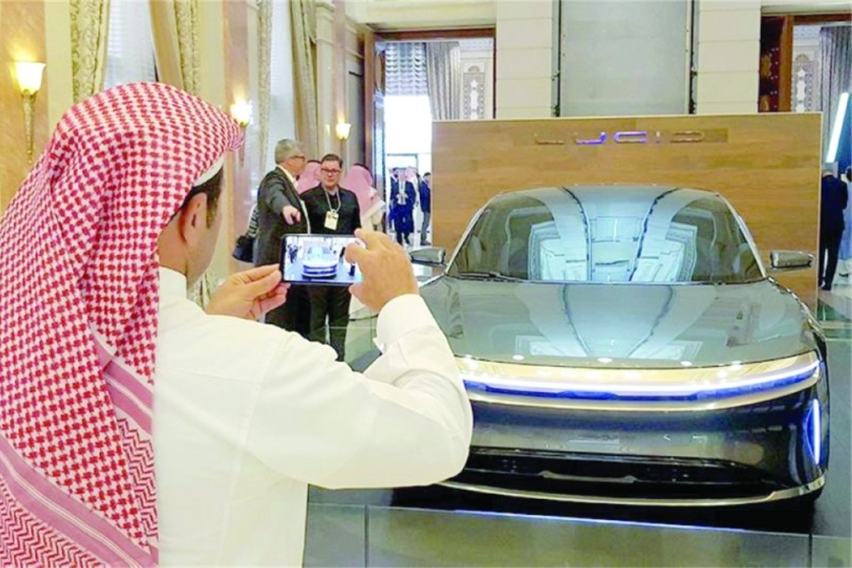 ▲사우디의 최초의 전기차/ 출처: Arab NEWS