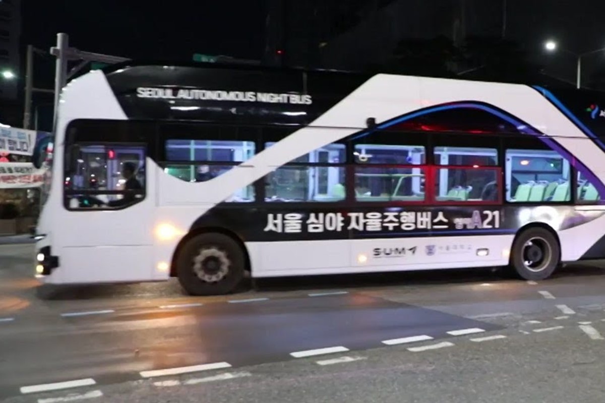 ▲ 서울 심야 자율주행 버스/출처: YTN